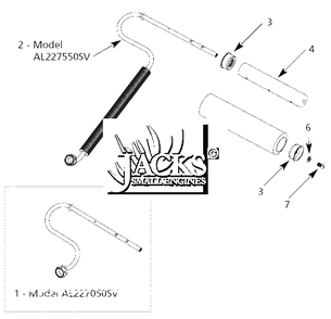 Paint-Roller Parts Diagram and Parts List for AL2270  Campbell Hausfeld Paint Sprayer